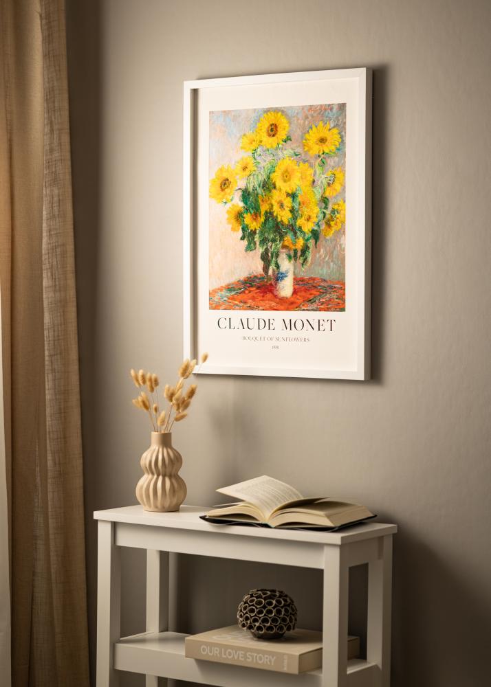 BGA Kastes rāmis Balts 50x70 cm - Paspartu Balts 40x60 cm