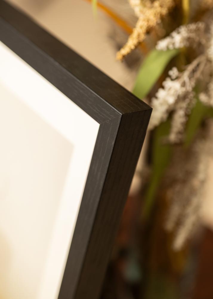 BGA Kastes rāmis Melns 32x32 cm - Paspartu Balts 23x23 cm