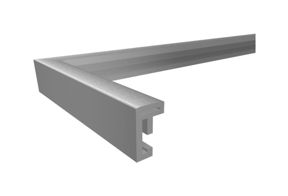 Rāmis New Lifestyle Tērauds 10x18 cm - Paspartu Balts 8x10 cm