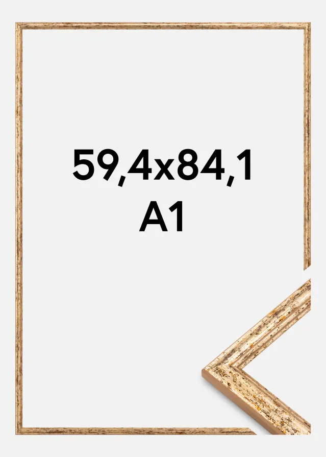 Rāmis Claudia Akrila stikls Sudrabs 59,4x84,1 cm (A1)