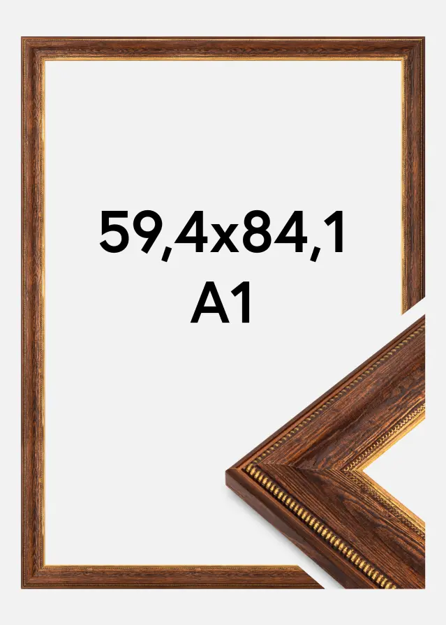 Rāmis Fabriano Akrylstikls Brūns 59,4x84,1 cm (A1)