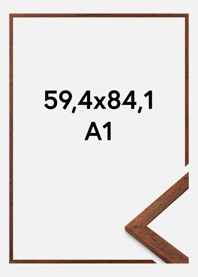 Rāmis Humphrey Akrila stikls Brūns 59,4x84,1 cm (A1)