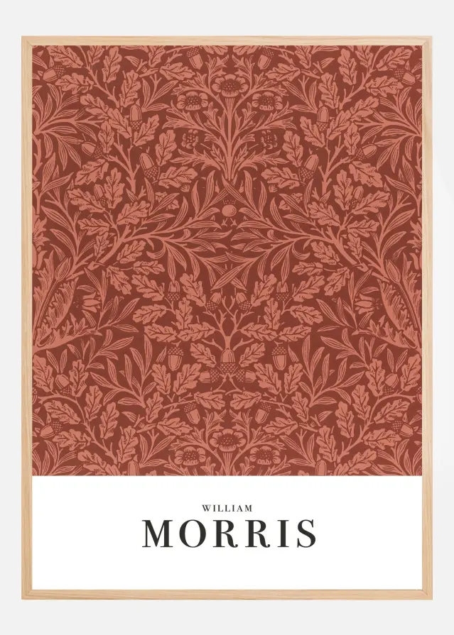 Acorns and oak leaves Plakāts