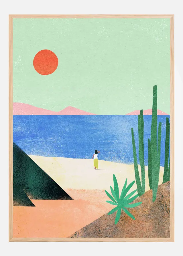 Beach Girl ii Plakāts