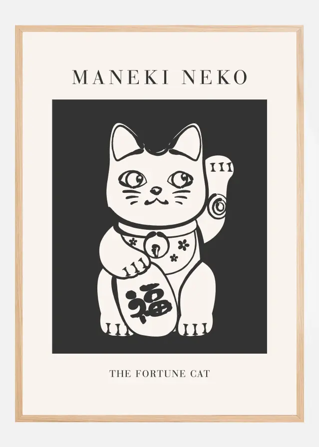 Manekineko Plakāts
