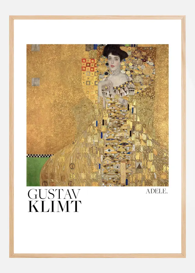 Portrait of Adele Bloch Bauer I (1907) Plakāts