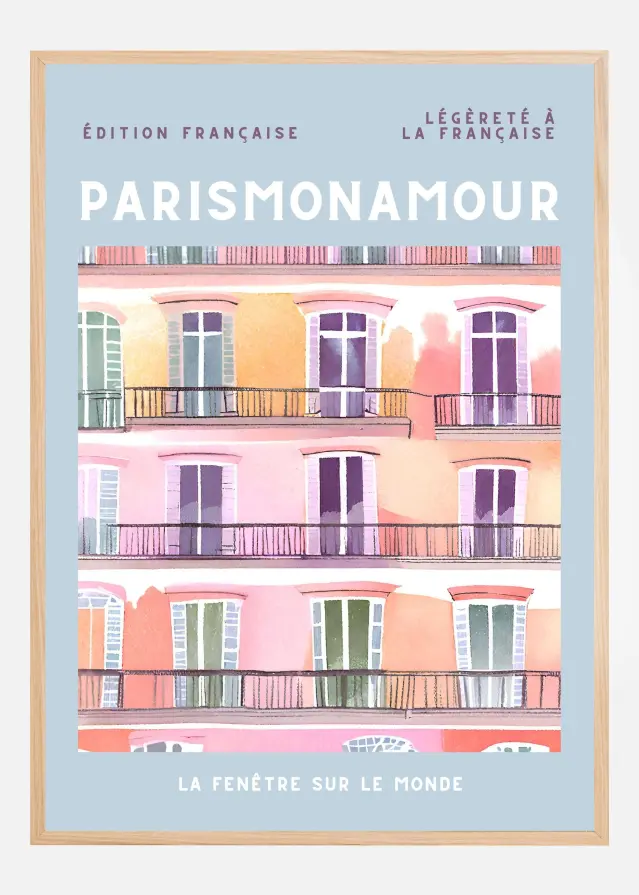 Paris mon Amour Plakāts