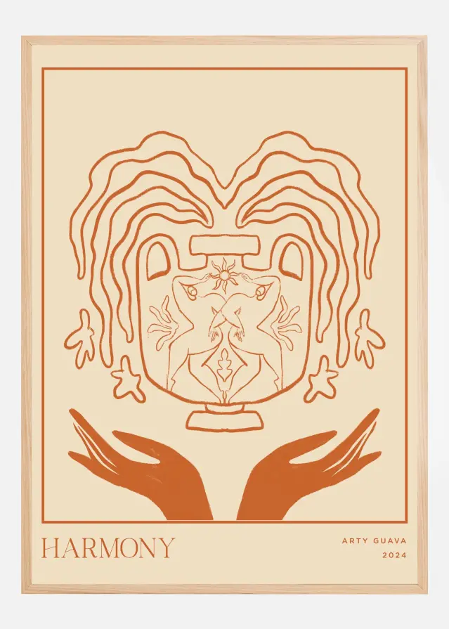 Vessel Collection : Harmony (LineArt) Plakāts