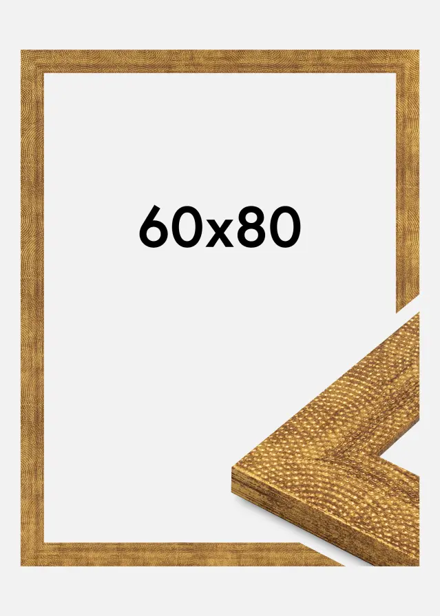 Rāmis Linea Akrila stikls Gold 60x80 cm