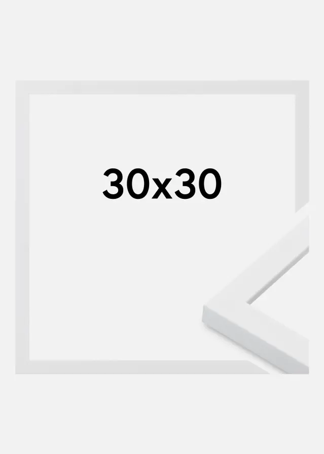 Rāmis Oban Akrila stikls Balts 30x30 cm
