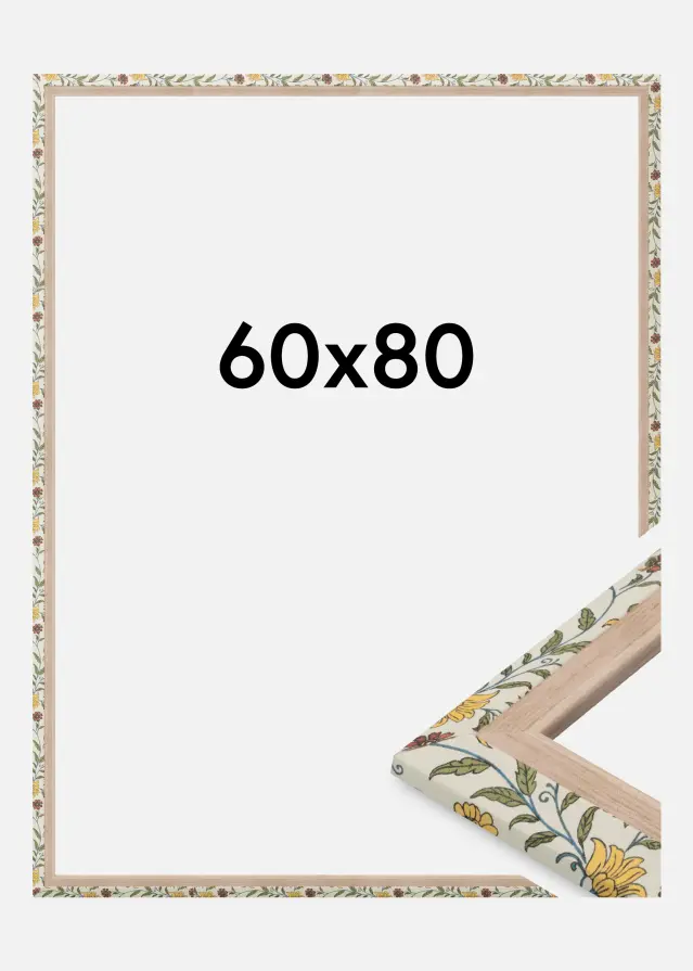 Rāmis Arco Akrila stikls Floral Oak 60x80 cm