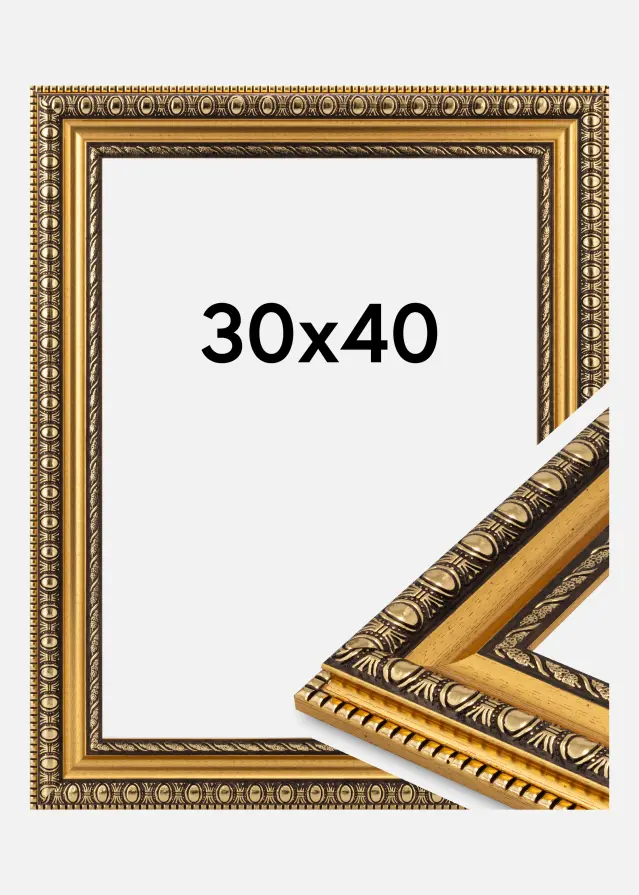 Rāmis Ornato Akrila stikls Gold 30x40 cm