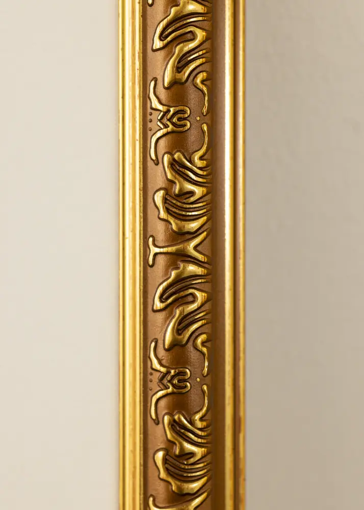 Rāmis Swirl Zelts 59,4x84 cm - Paspartu Balts 47x75 cm