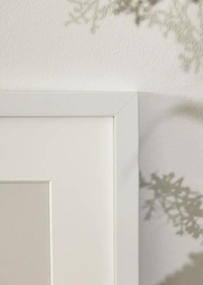 Rāmis Balts Plats 30 x 40 cm
