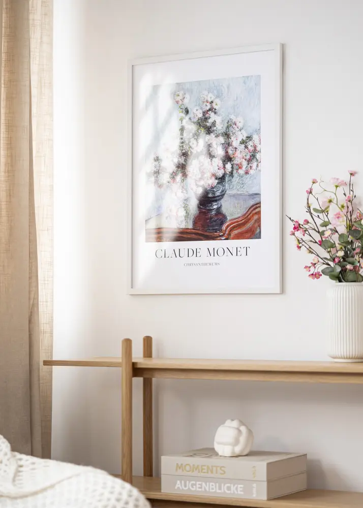 Rāmis Balts Plats 30 x 40 cm