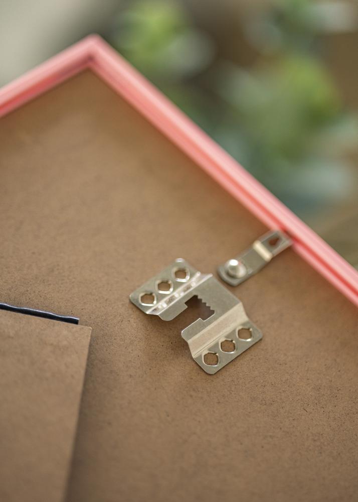 Rāmis New Lifestyle Rozā 30x40 cm - Paspartu Balts 20x30 cm