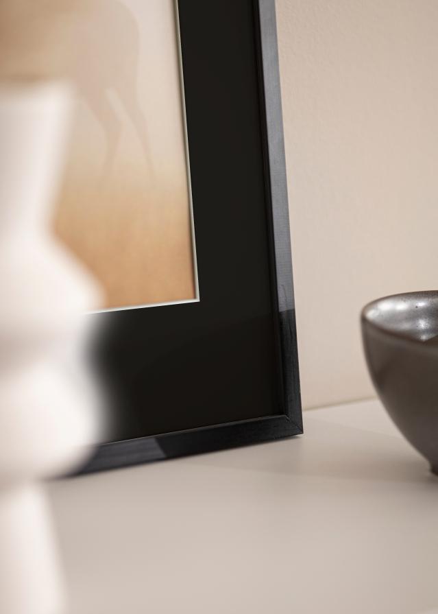 Rāmis Galant Melns 45x60 cm - Paspartū Melns 30x45 cm