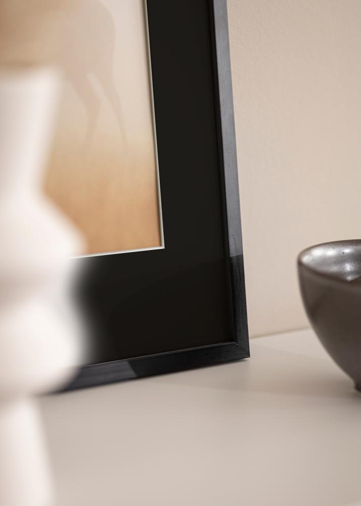 Rāmis Galant Melns 35x50 cm - Paspartū Melns 11x17 inches