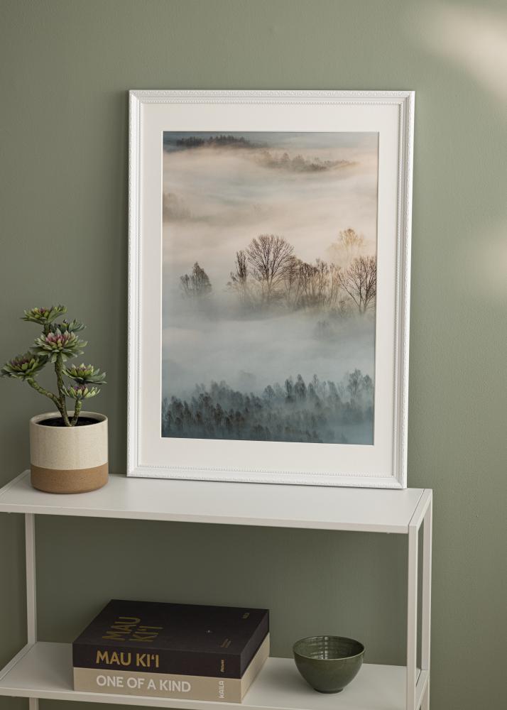 Rāmis Abisko Balts 70x100 cm - Paspartū Balts 62x93 cm