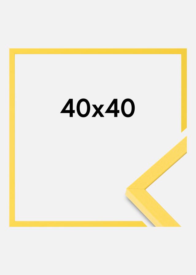 Colorful Akrila stikls Dzeltens 40x40 cm