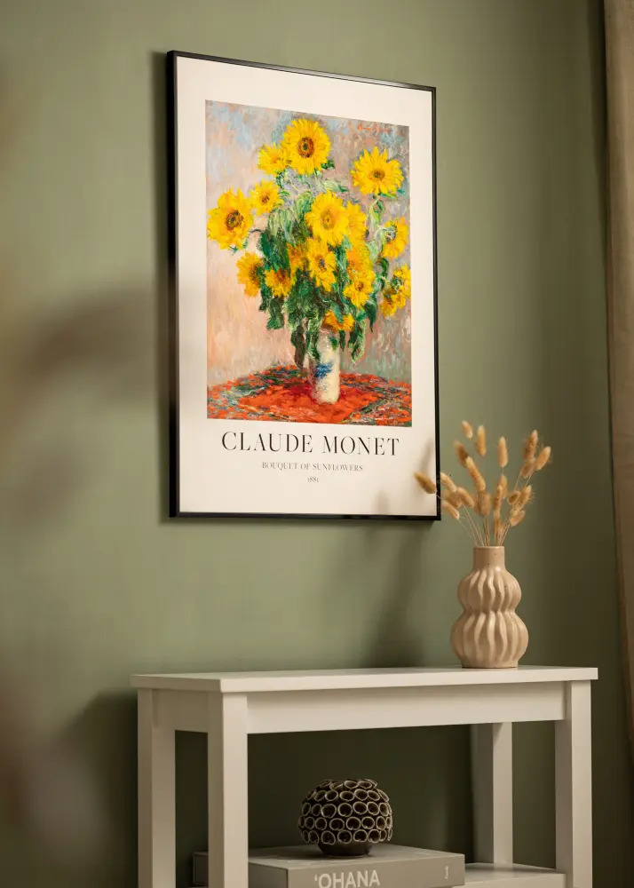 Alumīnija rāmis Akrila stikls Melns 40x50 cm