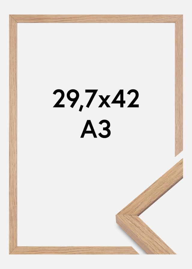Rāmis Montgomery Matēts Antirefleksa stikls Ozols 29,7x42 cm (A3)