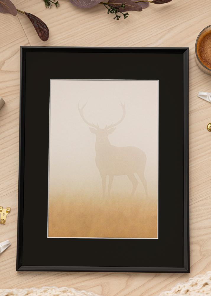 Rāmis Desire Melns 60x80 cm - Paspartū Melns 50x65 cm