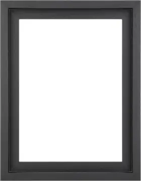 Kanvas rāmis Cleveland Melns 50x70 cm
