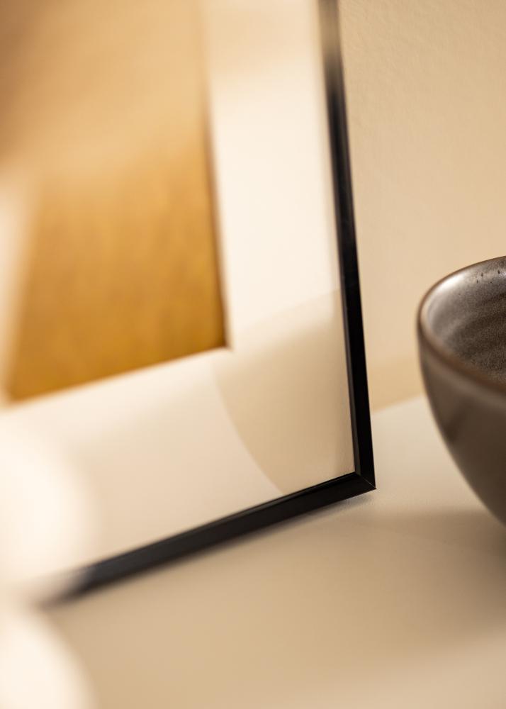 Alumīnija rāmis Akrila stikls Melns 21x29,7 cm (A4)