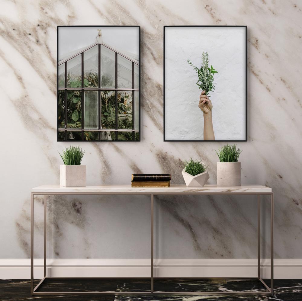 Rāmis Nielsen Premium Alpha Melni Glansēts 84,1x118,9 cm (A0)