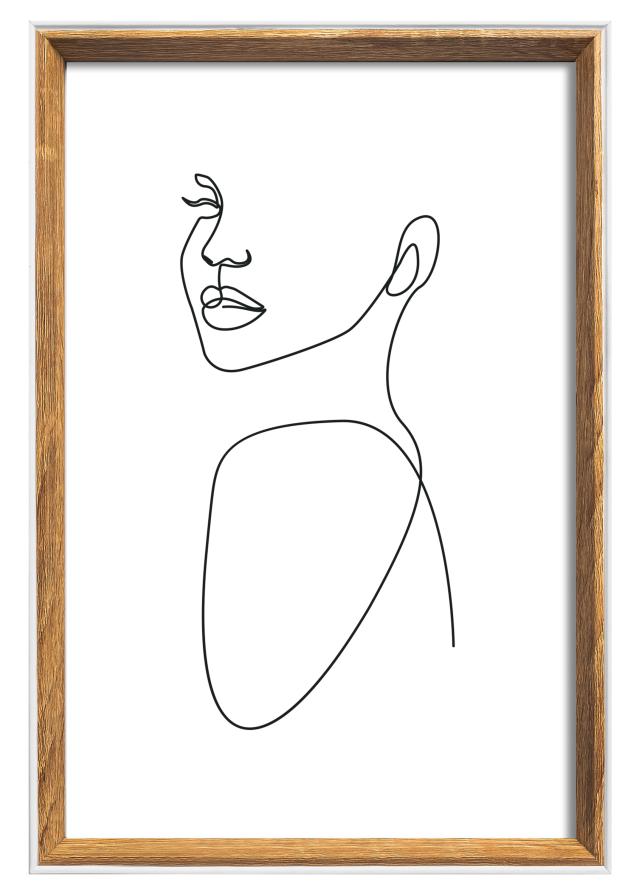 Rāmis Silhouette Valrieksts 20x30 cm