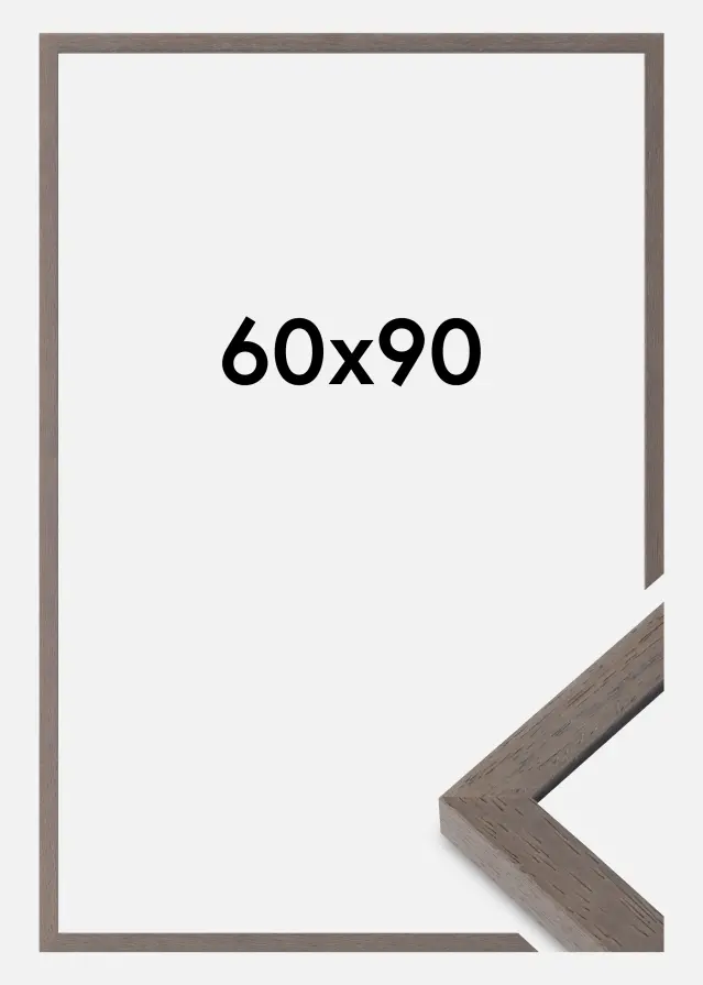 Rāmis Hermes Akrila stikls Pelēks 60x90 cm