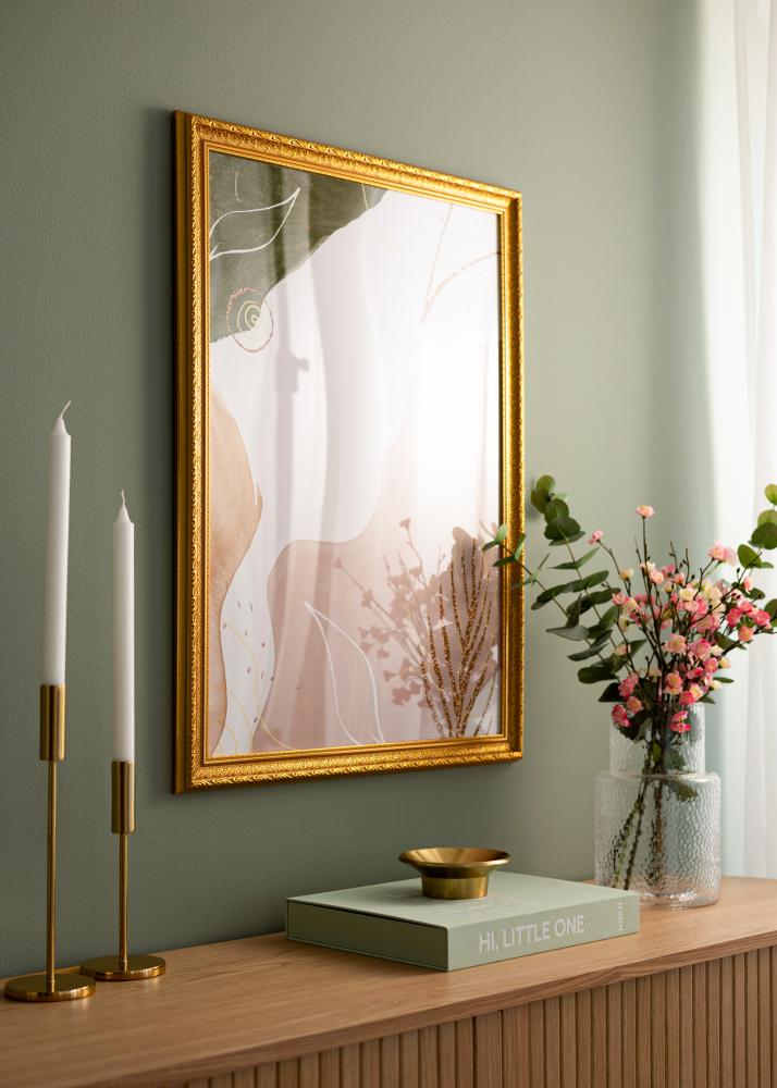 Rāmis Ornate Akrila stikls Zelta 50x70 cm