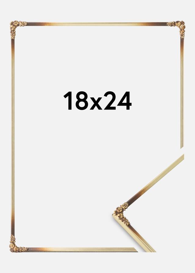 Rāmis Rosen Metāls Zelta 18x24 cm