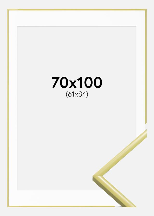 Rāmis New Lifestyle Gaiši dzeltens 70x100 cm - Paspartū Balts 62x85 cm