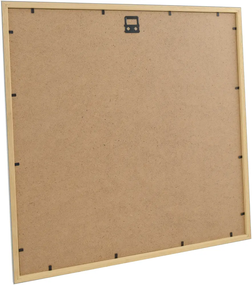 Rāmis Slim Matēts Antirefleksa stikls Sudrabs 30x30 cm