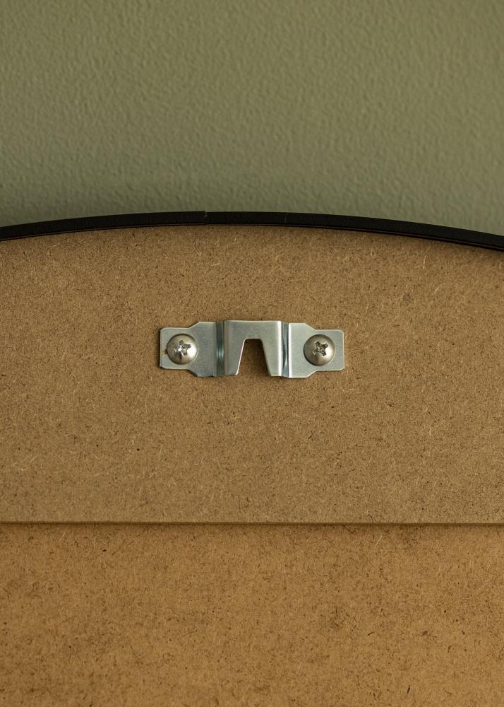 Spogulis Modern Melns 80 cm Ø