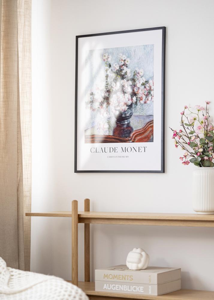 Rāmis Melns šaurs 50 x 70 cm