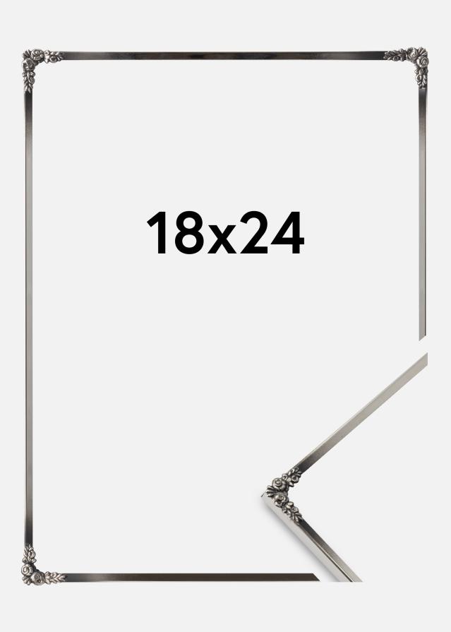 Rāmis Rosen Metāls Sudrabs 18x24 cm