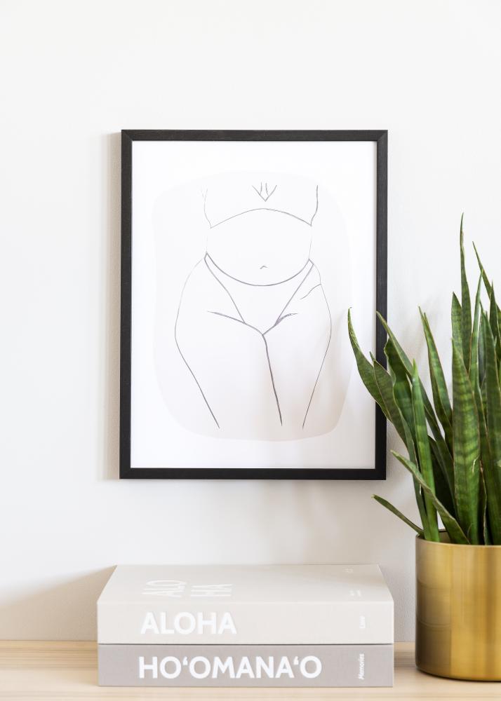 Rāmis Soul Akrila stikls Melns 59,4x84,1 cm (A1)