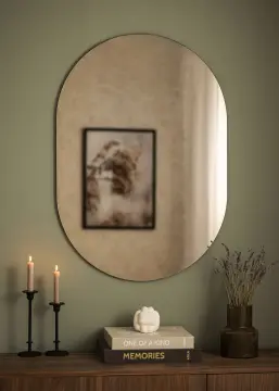 KAILA Spogulis Ovāls Dark Bronze 70x100 cm