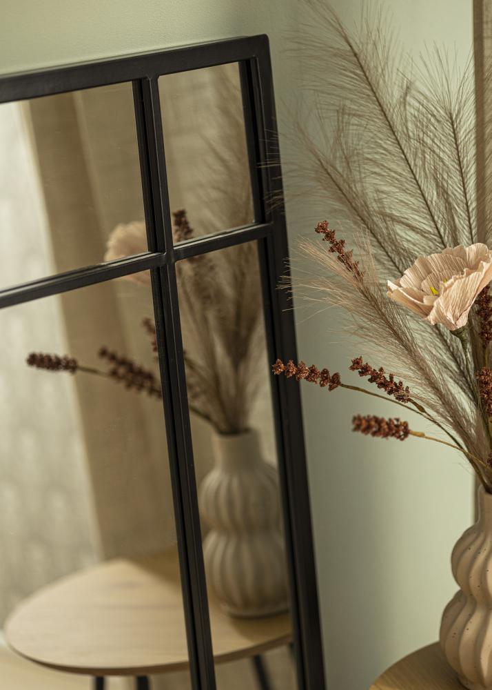 Spogulis Window Melns 70x100 cm