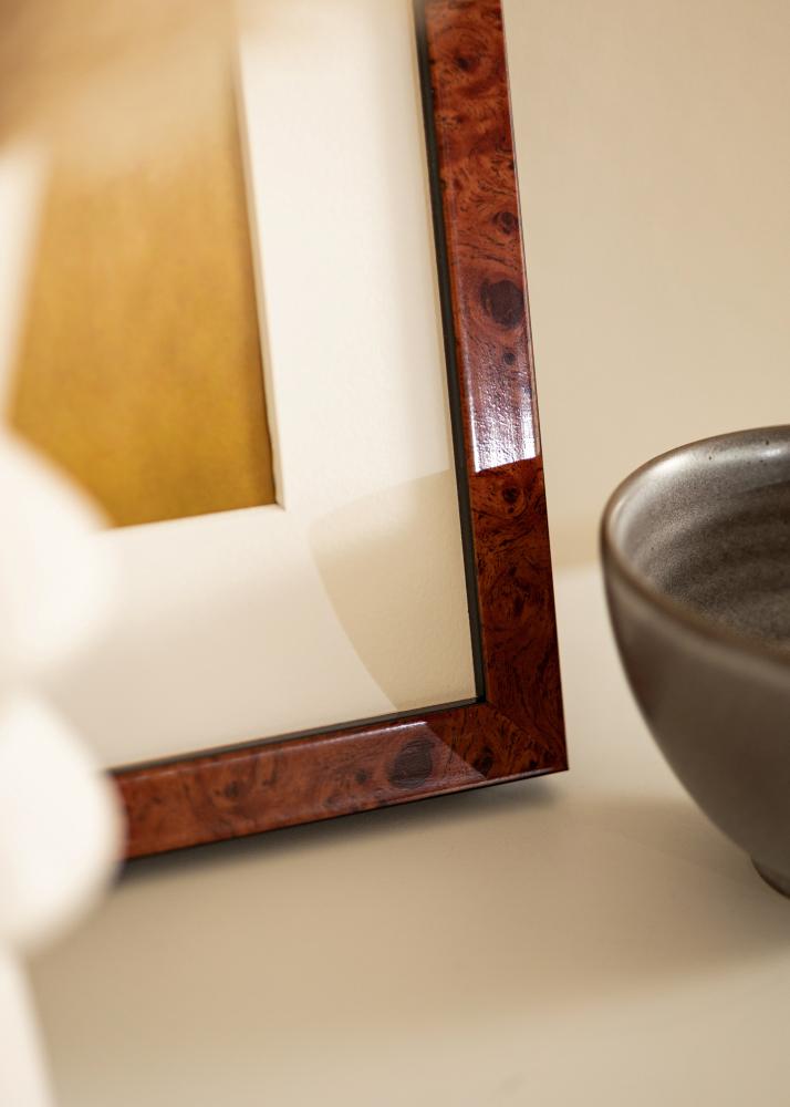 Rāmis Hermes Akrila stikls Burr Walnut 70x100 cm