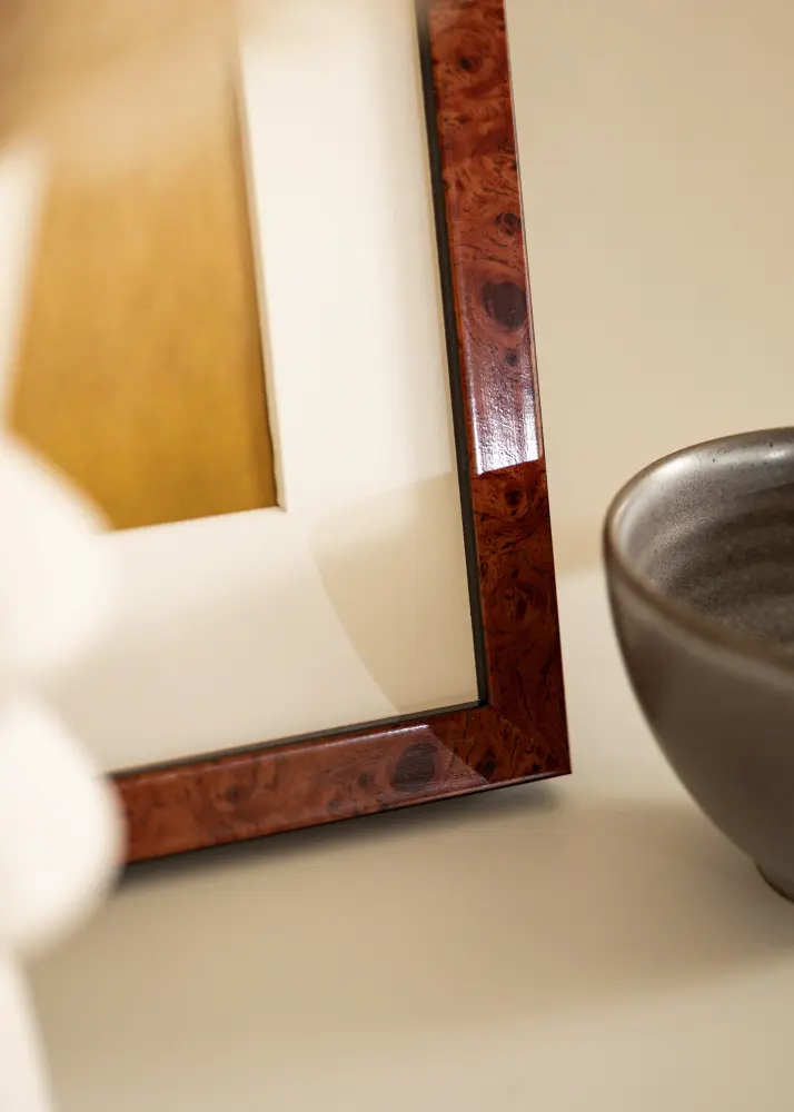 Rāmis Hermes Akrila stikls Burr Walnut 21x29,7 cm (A4)