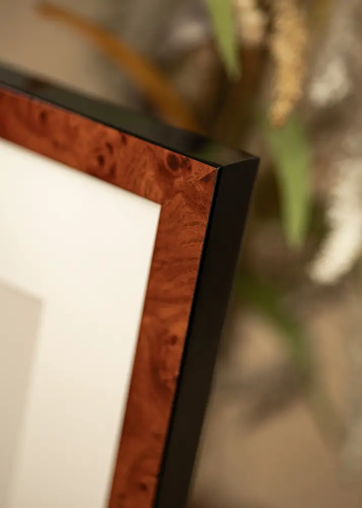 Rāmis Hermes Akrila stikls Burr Walnut 21x29,7 cm (A4)