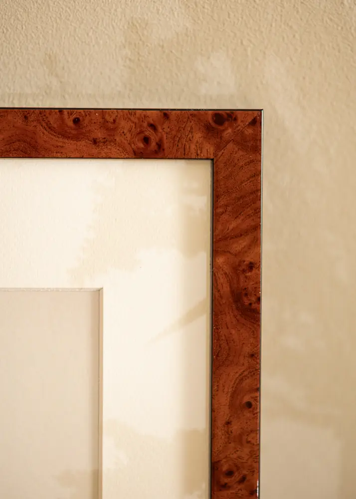 Rāmis Hermes Akrila stikls Burr Walnut 21x29,7 cm (A4)