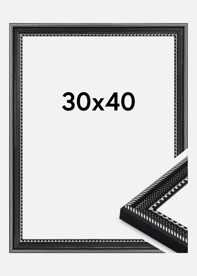 Rāmis Trellis Akrila stikls Melns 30x40 cm