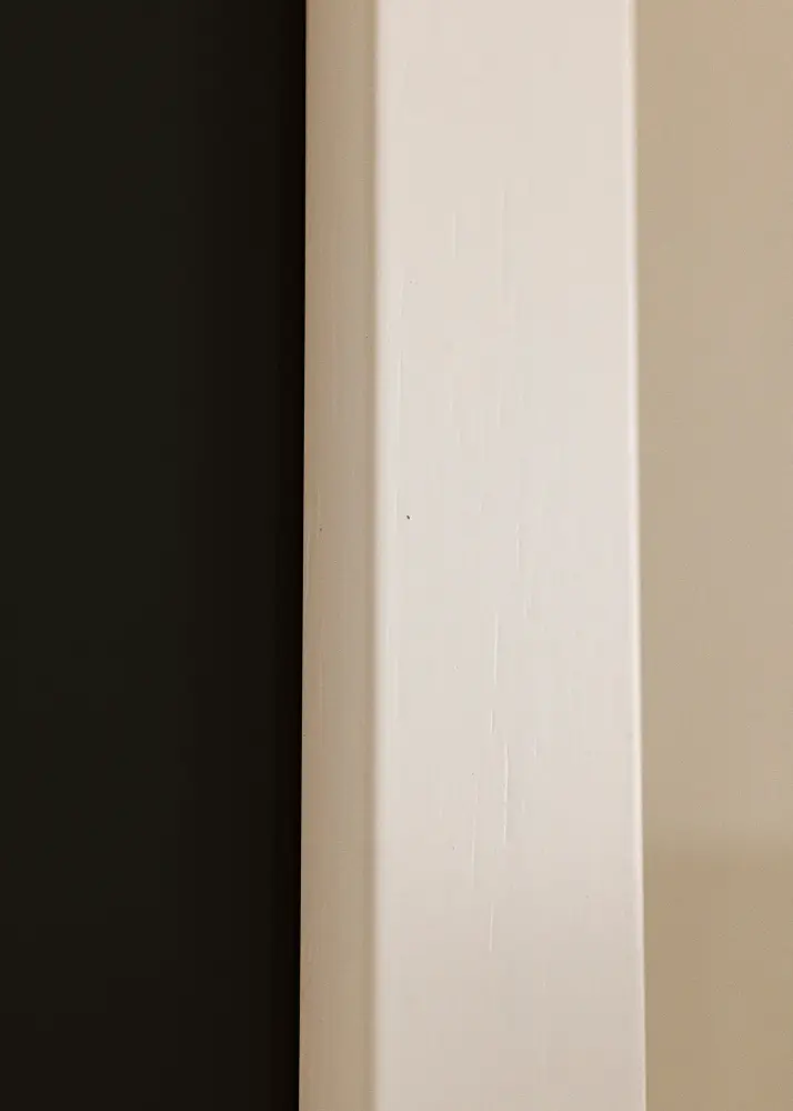 Rāmis White Wood 50x100 cm - Paspartū Melns 30x80 cm