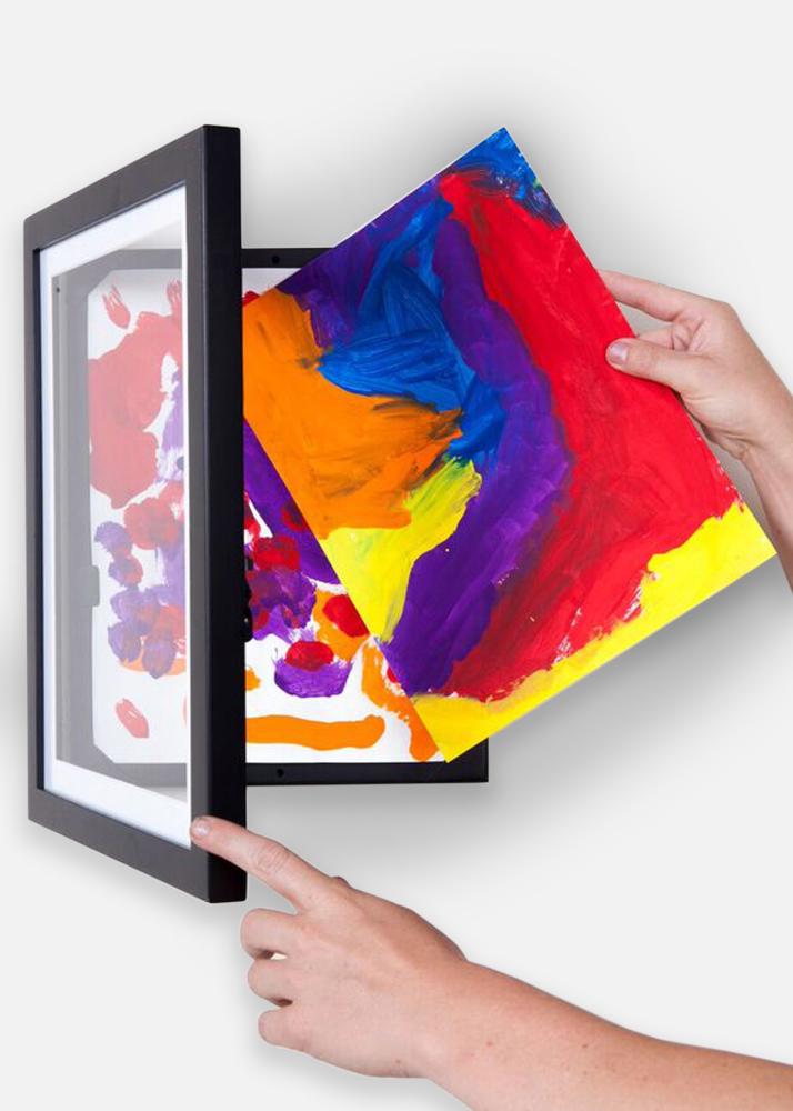 Rāmis zīmējumiem Little Davinci Melns A3