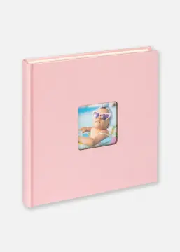 Fun Mazuļu albums Rozā - 26x25 cm (40 Balti lapas/20 loksnes)